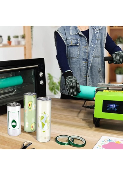 Silikon Kılıf Süblimasyon Tumbler Bant Seti - Sıska Düz Boşluklu Bardaklar, Süblimasyon Aksesuarları Sararları Için Kullanın - 20 Oz (Yurt Dışından) fiyatları