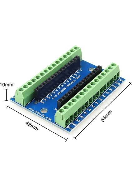 Nano Için G/ç Kalkanı Genişletme Kartı Genişletme Kartı Terminal Adaptörü (Yurt Dışından)