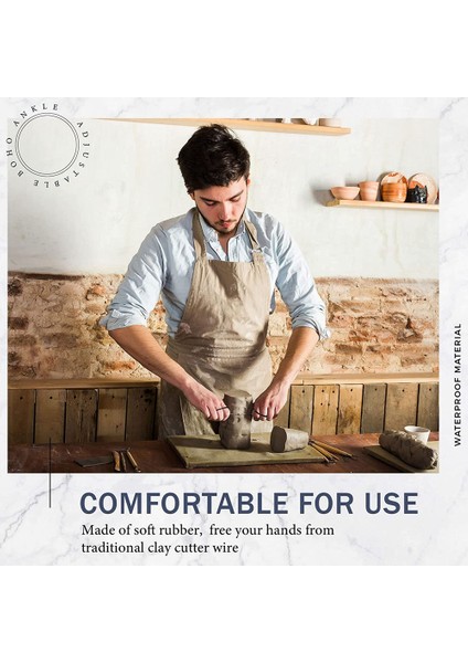 Adet Kil Tel Çelik Tel Kil Kesici Çömlek Araçları Kil Heykel Için Kauçuk Saplı Araçları Kesti (Yurt Dışından) fiyatları