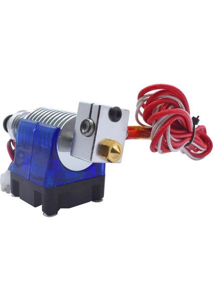 Stil Kafa Hotend Tam Kiti ile 10 Adet Ekstruder Baskı Kafası + V6 Reprap 24V Için 10 Adet Meme Boğazı (Yurt Dışından)