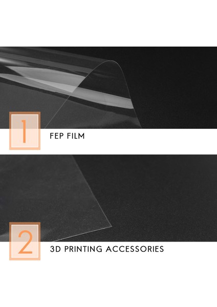 280 x 200MM 11 x 8 Inç Lcdfep Film Teksir D8 3D Yazıcı Parçaları 5 Adet (Yurt Dışından)