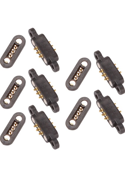 25 Çift Yaylı Manyetik Pogo Pin Konnektörü 3 Pozisyon Mıknatıslar Pitch 2.3mm Deliklerden Erkek Dişi Prob (Yurt Dışından) fırsatları