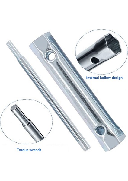 Metrik Boru Onarım Çift Uçlu Anahtar Seti Yardımcı Buji Yedek Kiti Oto Tamir Borusu Onarım Çalışması Için (Yurt Dışından) fiyatları