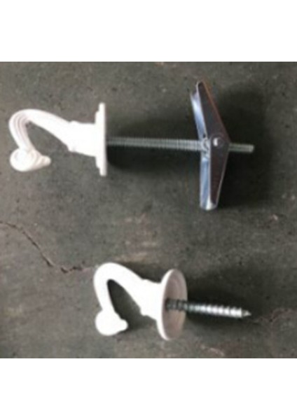 Asma Tesisi Için 6 Takım Tavan Kancaları, Asma Tavan Kancaları Duvar Kancası Donanımlı Ağır Hizmet Geçiş Kancaları (Yurt Dışından) fırsatları