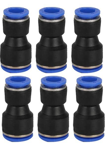 100PC Lot Pg4-6mm 6-8mm 6-10MM Hava Pnömatik Düz Bağlantı Parçalarına Montaj Plastik Hızlı Konektörler PG10-8 (Yurt Dışından)