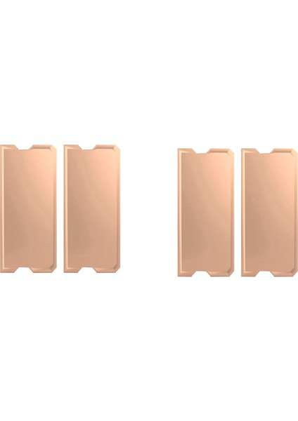 4x Ddr4 Ddr5 Bellek Soğutma Soğutucu Radyatör Dizüstü Bellek Isı Emici Bellek Soğutma Yeleği Bellek Soğutucu (Yurt Dışından)