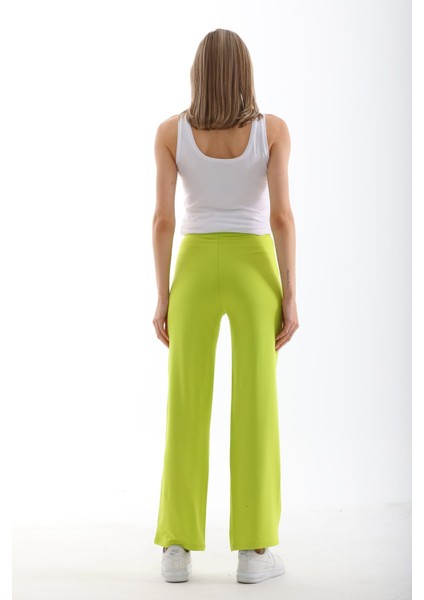 Viskon 2 Iplik Lycra Eşofman Alt-Kiwi fırsatları
