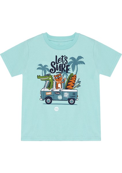 Let's Surf Erkek Çocuk T-Shirt Şort Takım indirimleri
