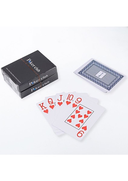 Weather Forecast Mavi Pvc Plastik Su Geçirmez Jumbo Blackjack Iskambil Oyun Kağıdı CIN642MV