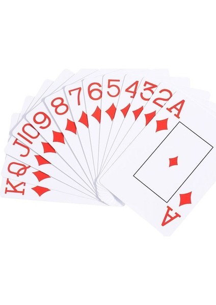 Weather Forecast Kırmızı Pvc Plastik Su Geçirmez Jumbo Blackjack Iskambil Oyun Kağıdı CIN642KR