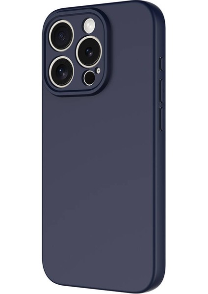 iPhone 15 Pro Max Kılıf Mara Lansman Iç Yüzeyi Kadife Kılıf