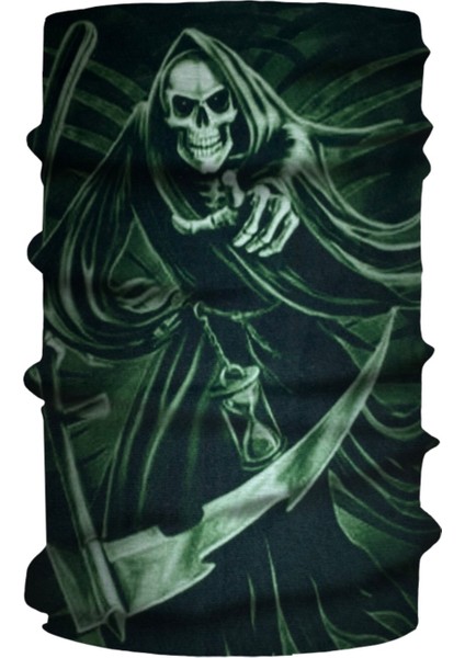 Kuru Kafa Desenli Boyunluk