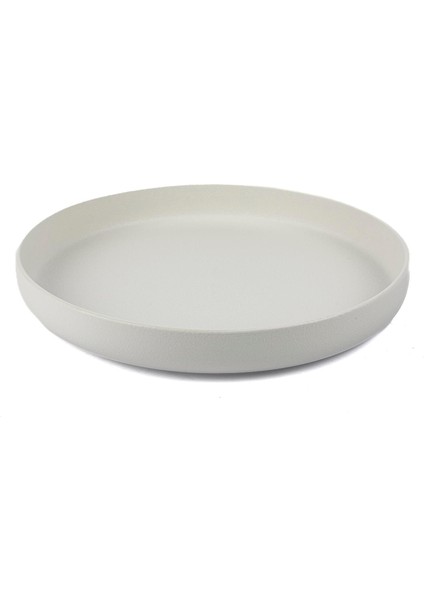 Mat Beyaz Porselen Kase 33X5CM