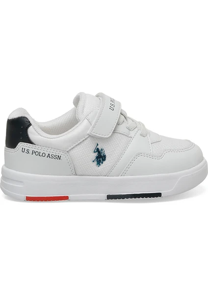 U.S. Polo Assn. Davıd Jr 4fx Beyaz Erkek Çocuk Sneaker