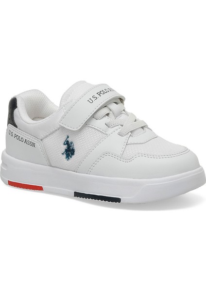 U.S. Polo Assn. Davıd Jr 4fx Beyaz Erkek Çocuk Sneaker