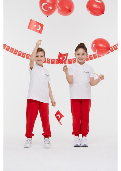 Ul 12ATA02 4fx Beyaz Çocuk Kısa Kol T-Shirt