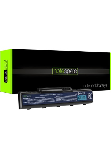 Acer ile Uyumlu Emachines E630, E725, E727, EG525, EG625, EG725 Notebook Batarya Pil