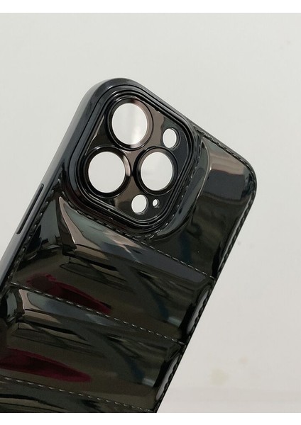 Apple Iphone 14 Pro Max Uyumlu Puffer Silikon Kılıf Kamera Koruma Lens Koruma Parlak Telefon Kılıfı fırsatları