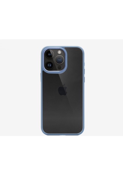 Apple iPhone 15 Pro Max Telefon Kılıfı Bold Soft Mavi