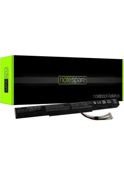 Acer ile Uyumlu Aspire E5-576, E5-576G, E5-576T, E5-576TG Notebook Batarya Pil