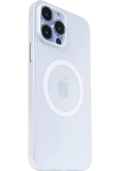 Apple iPhone 15 Pro Max Telefon Kılıfı Magsafe Ultra Ince Beyaz indirimleri
