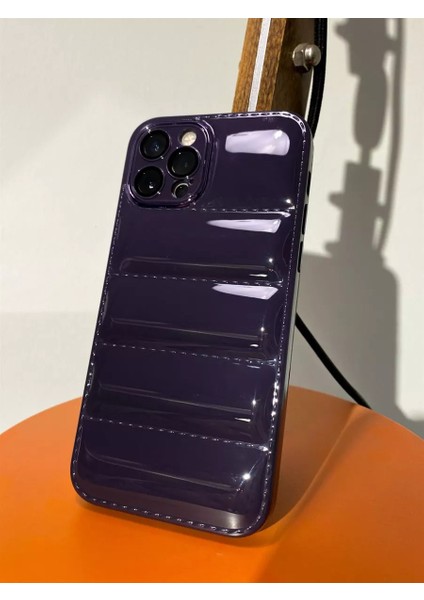 Apple Iphone 14 Pro Max Uyumlu Puffer Silikon Kılıf Kamera Koruma Lens Koruma Parlak Telefon Kılıfı fiyatları