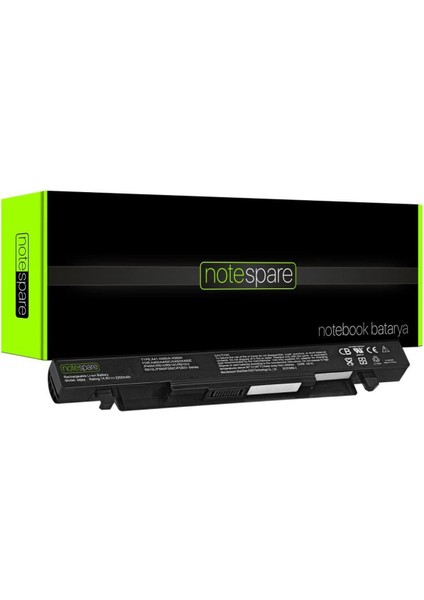 Asus ile Uyumlu R510IU, R510J, R510JD, R510JF, R510JK, R510JX Notebook Batarya Pil