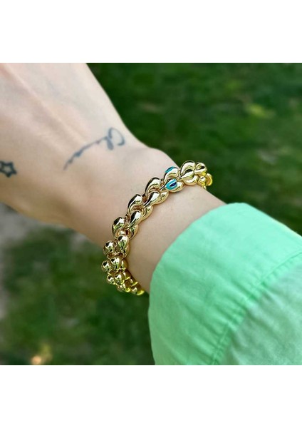 14K Altın Cetaş Fortuna Bileklik