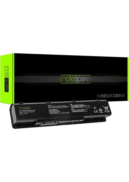 Asus ile Uyumlu N75, N75E, N75JV, N75S, N75SV, N75SF, N75SJ, N75SL, N75SN Notebook Batarya Pil
