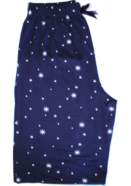 Desenli Büyük Beden Pijama Altı Modal Kumaş Modern Kaliteli Kadın Pijama Altı