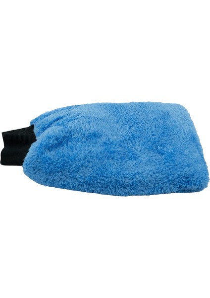 Mikrofiber Araba Araç Oto Yıkama Eldiveni Yıkama Eldiven Mavi Post Oto Detailing