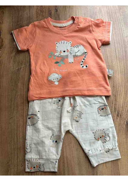Erkek Bebek Kaprili Takım