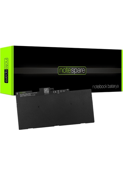 Hp ile Uyumlu Zbook 15U G3, 15U G4 Mobile Workstation Notebook Batarya Pil