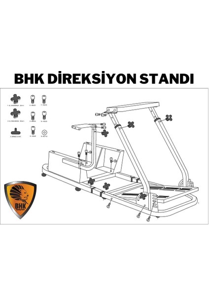 Bhk Kart Logitech Uyumlu Direksiyon Standı - 3