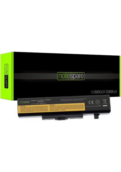 Lenovo ile Uyumlu 45N1045, 45N1053 Notebook Batarya Pil