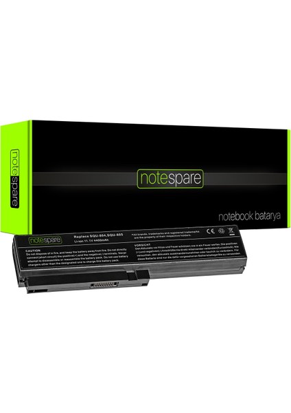 Lg ile Uyumlu R590-U.ARCWE1, R590-U.ARH2BT, R590-U.ARH4BT, R590-U.ARH5BT Notebook Batarya Pil