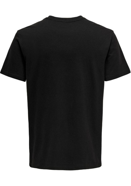 Logo Baskı Erkek T-Shirt