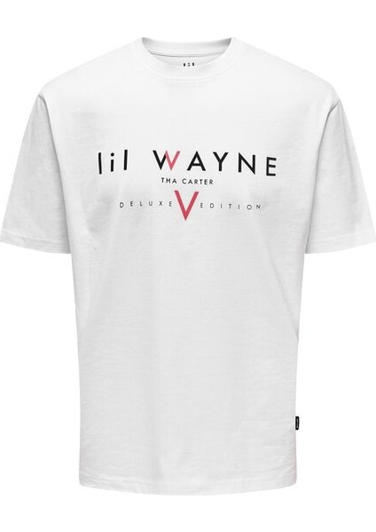 Only & Sons Lil Wayne Oversıze T-Shirt