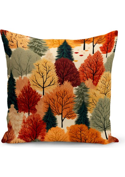 Klasik Serisi Çift Tarafı Dijital Baskılı Kırlent Kılıfı (Classic Cushion Cover)