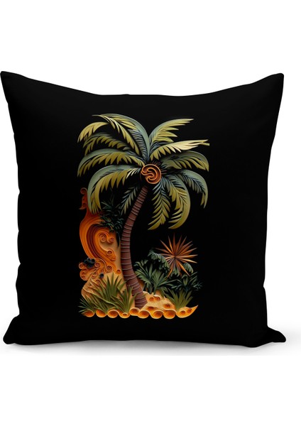 Klasik Serisi Çift Tarafı Dijital Baskılı Kırlent Kılıfı (Classic Cushion Cover)