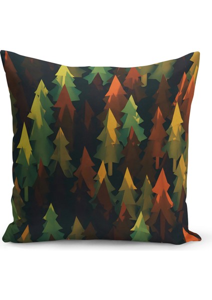 Klasik Serisi Çift Tarafı Dijital Baskılı Kırlent Kılıfı (Classic Cushion Cover)