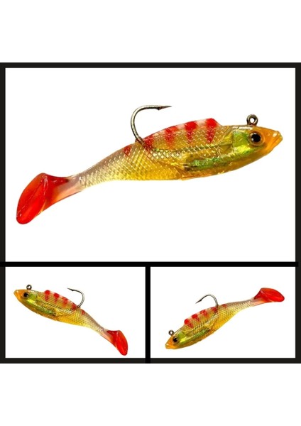 Uyguna-Yakala 11.5 cm Silikon BALIK-YEM.251