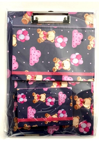 Sekreterlik Defter Seti 4'lü Ayıcık