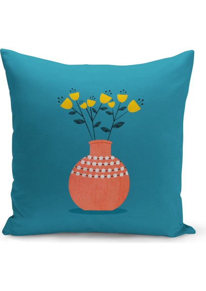 Bohem Serisi Çift Tarafı Dijital Baskılı Kırlent Kılıfı (Bohem Cushion Cover)