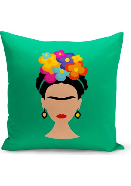 Retro Serisi Çift Tarafı Dijital Baskılı Kırlent Kılıfı (Retro Cushion Cover)