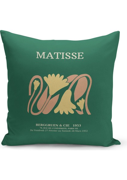 Sanat Serisi Çift Tarafı Dijital Baskılı Kırlent Kılıfı (Art Cushion Cover)