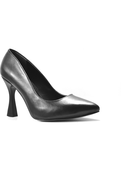 119.1301 Siyah Yüksek Topuklu Kadın Stiletto Ayakkabı fiyatları