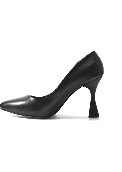 119.1301 Siyah Yüksek Topuklu Kadın Stiletto Ayakkabı modelleri