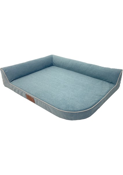 Bolster-L Üst Kalite Köpek Yatağı Süngerli Sıvı Geçirmez Alezli. %100 Elyaflı. 2 Fermuarlı fırsatları
