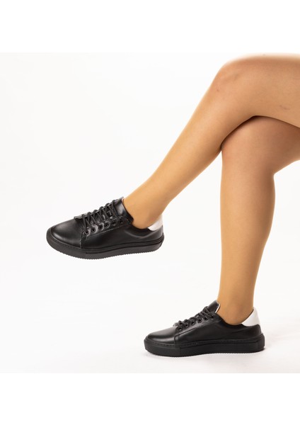 Kadın Hakiki Deri Günlük Spor Ayakkabı Sneakers